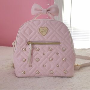 Betsey Johnson mini backpack